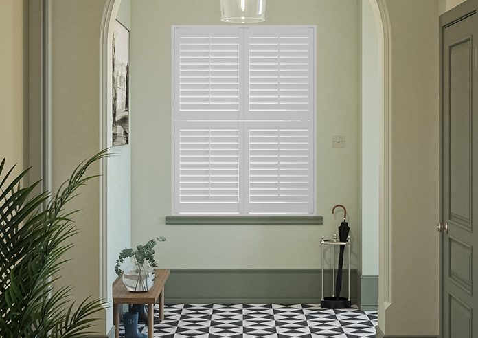 Bromley, Dove Grey - Tier on Tier Plantation Shutter - Image 6